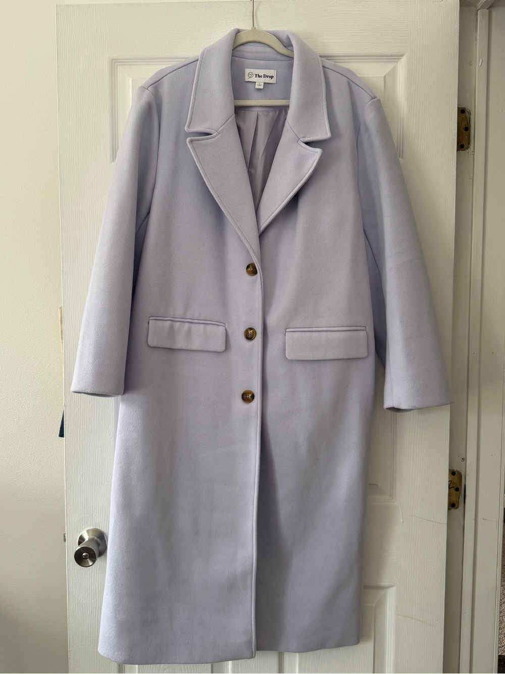 The Drop Women’s Overcoat, Lavender